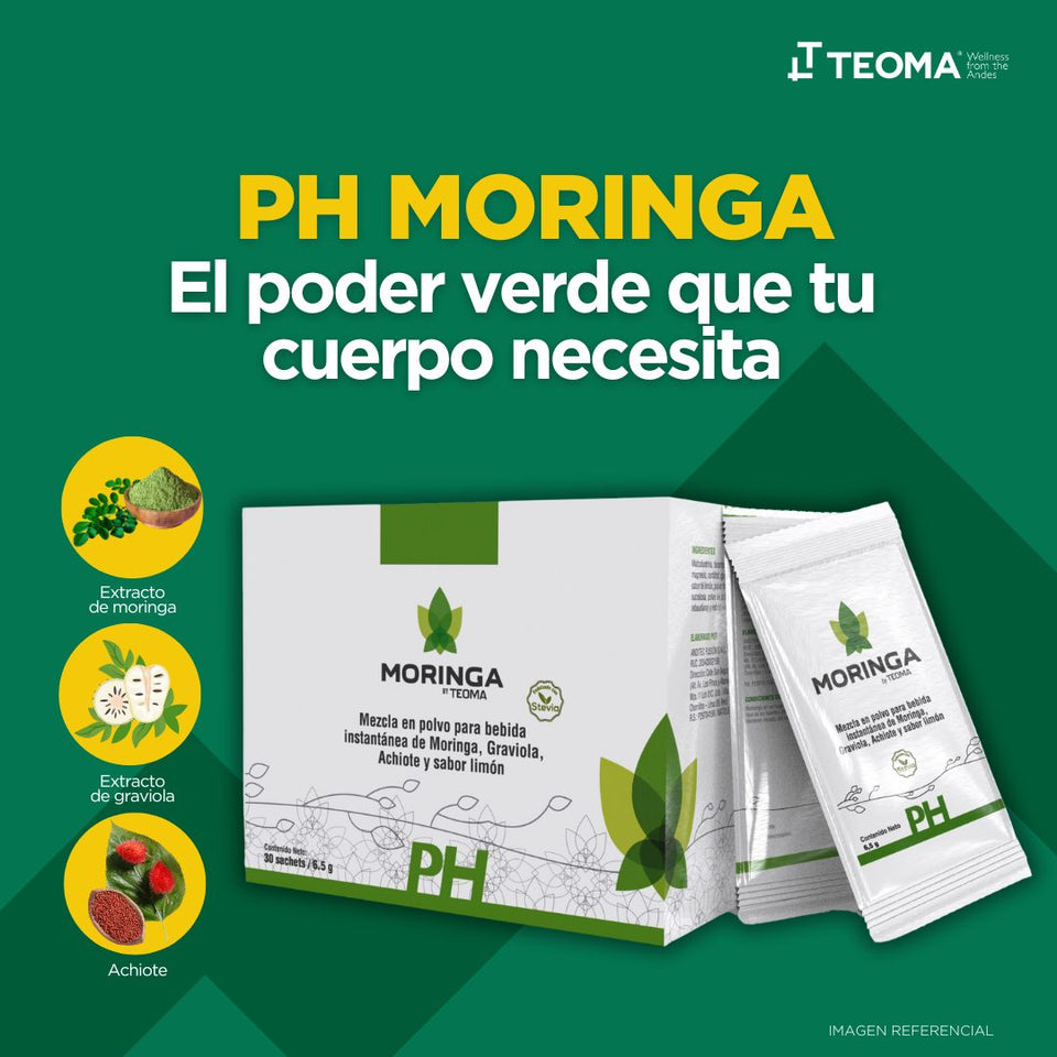 PH MORINGA Caja de 30 sobres